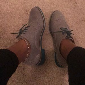 Cole Haan Gray and Teel Oxfords